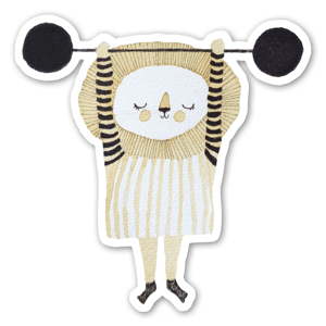 Super duper strong Lion