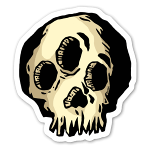 Funky skull