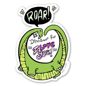 This little critter speaks for himself. Spread the love today with a heart shaped dinosaur!
By @bozschurr