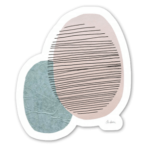 Childhood. Sticker by Elina Dahl Design.