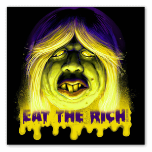 Mad props to H.G. Wells.
Although there’s no need to hop in a time machine to see where things are headed. Eat the rich now, before it’s too late!