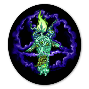 Baphomet is not a god, devil, or a living being; he is the sign or symbol of initiation. But what knowledge does this symbol of initiation impart to us? In the introduction to Doctrine in Transcendental Magic, Lévi identifies Baphomet with a force he calls the Universal Agent: yep you guessed it - Marijuana.