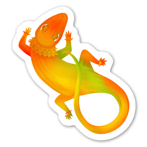 The lizard is always funky and never fussy. ?
Check out more on my Instagram:
https://www.instagram.com/adrianavalastudio/