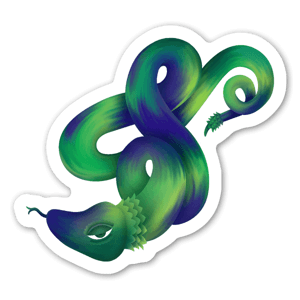 The clever snake never gets tangled ?
Check out my Instagram page: https://www.instagram.com/adrianavalastudio/