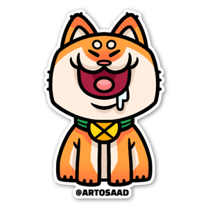 Shiba Inu sticker