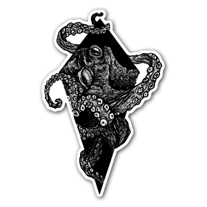 Original ink illustration of my Cephalopod design