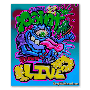 Live 2 Paint designed by Noro 2019
keepitawkward.com