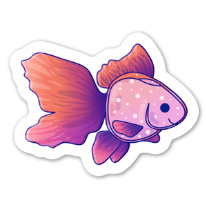 Cute goldfish 
