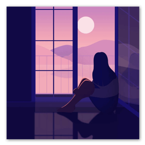 The lady ponders