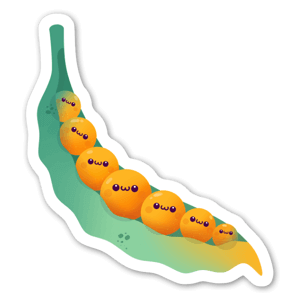 Cute pea family