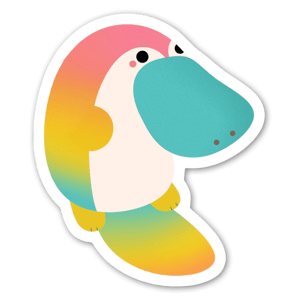 Cute platypus