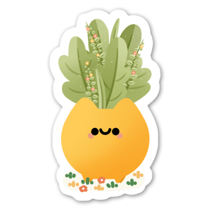 Cute cat plant