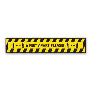 Serious warning for social distancing
