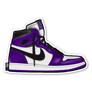 AJ Retro High Court Purple