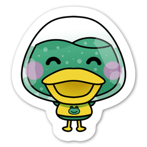 Cute duck