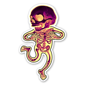 Radioactive Skeleton