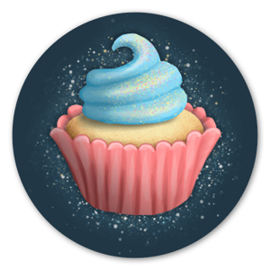 It's the tastiest cupcake you can ever eat. Maybe as good as a sticker?

Magical Cupcake Sticker – Sweet and Enchanting!

Meet our Magical Cupcake Sticker, the perfect way to add a whimsical touch to your belongings. This delightful sticker features a charming cupcake adorned with magical elements, such as stars and a sparkling aura. The enchanting design captures the sweetness and wonder of this fantastical treat, making it a delightful addition to any surface.