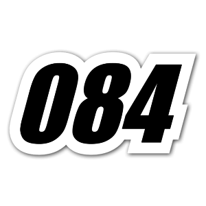 Racing sticker 084