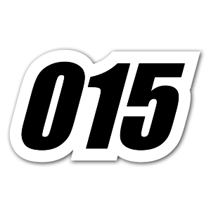 Sticker 015 for racing
