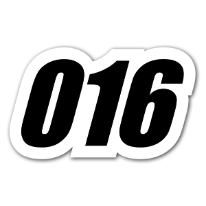 Perfect sticker 016 for racing