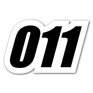011 sticker