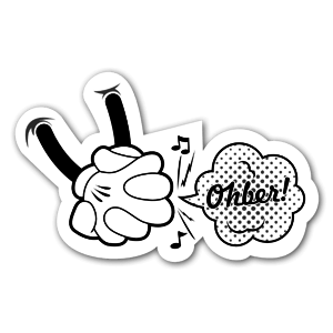 Fart! Custom sticker by Ohber