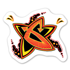 G Star stickers made by Grimm