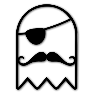 Black die of Pirate Ghost