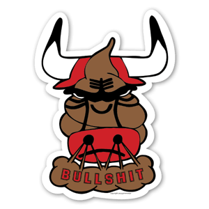 Artist Grimm bullshit stickers 