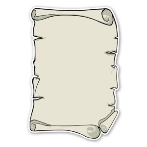 Order a pirate map as a funny thing for your kids birthday party!