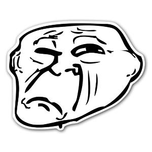 Not so happy meme face!
