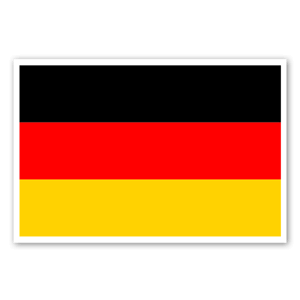 Germany flag as stickers